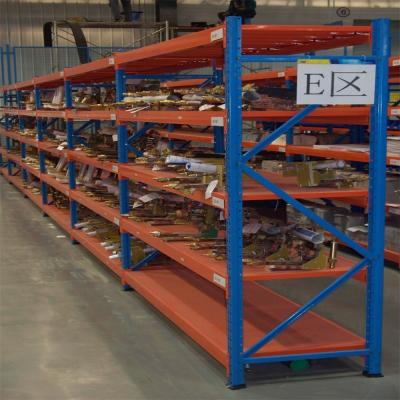 China Q235 Steel Medium Duty Shelving 5 Tiers Selective Pallet Racking for sale