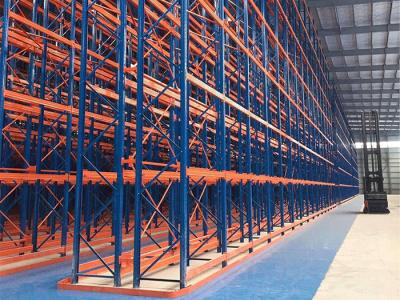 China Customized Very Narrow Aisle Pallet Racking Warehouse VNA Heavy Duty for sale