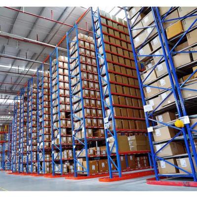 China Spacesaving VNA Racking Multi Purpose OEM Narrow Aisle Racking System for sale