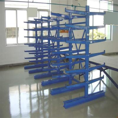 China Blue Orange Galvanised Cantilever Racking Structural Cantilever Racking Solution for sale