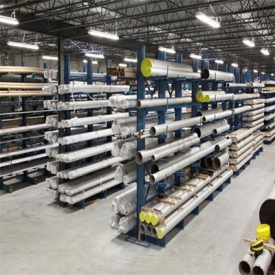 China Roll Out Warehouse Cantilever Racking Systems Wooden Aluminium Pipe Cantilever Racks for sale