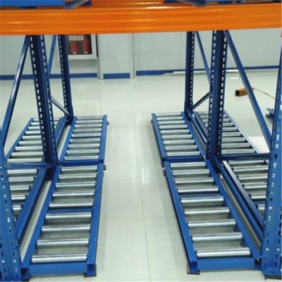 China Custom Fed Steel Gravity Flow Racks For Pallets 2000kg for sale