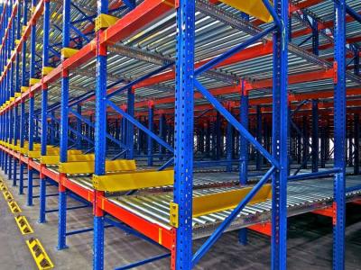 China Heavy Duty Gravity Rack Warehouse FIFO Gravity Flow Shelving for sale