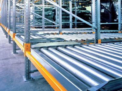 China High Capacity Gravity Roller Racking OEM Gravity Flow Roller Rack for sale