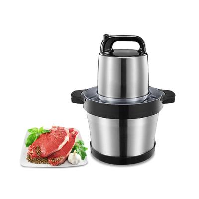 中国 Multifunctional double speed 6L meat grinder 304 stainless steel meat and vegetable electric meat grinder 販売のため