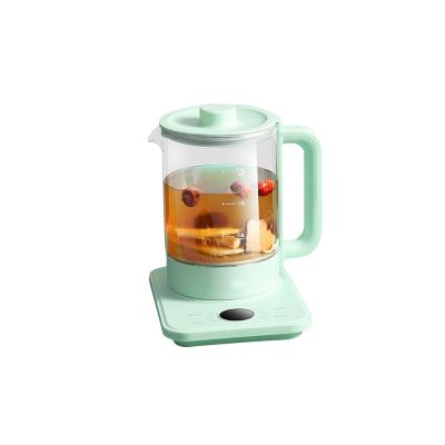 China Wholesale Dark green plastic multifunction 800w fast heating 1.5l electric kettle health Pot en venta