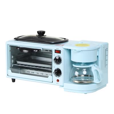 Κίνα 2021 3 In 1 Sandwich  Breakfast Maker With Toast Oven Coffee Maker Frying Pan προς πώληση