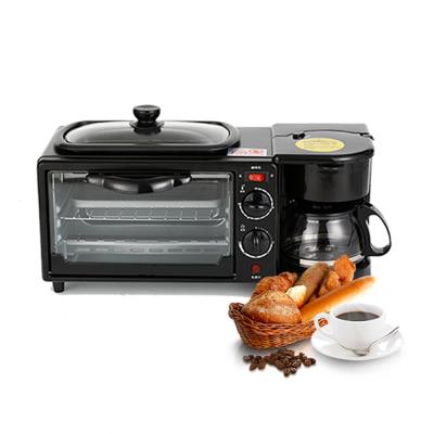 China Hot Sale Multifunction Breakfast Maker Toaster Oven Waffle And Sandwich Maker 3 In 1 à venda