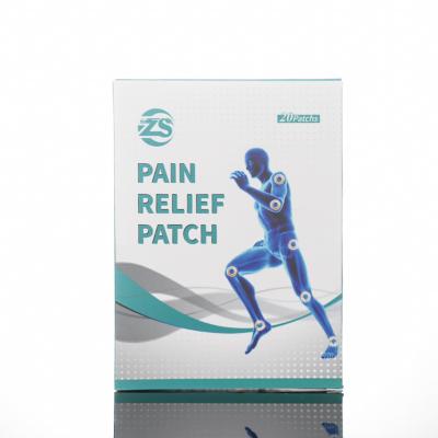 China The ceramic powder in our formula could increase to improve natural Herb Knee Pain Relieving Patch pain relieving effect plaster mugwort herb self heating for sale