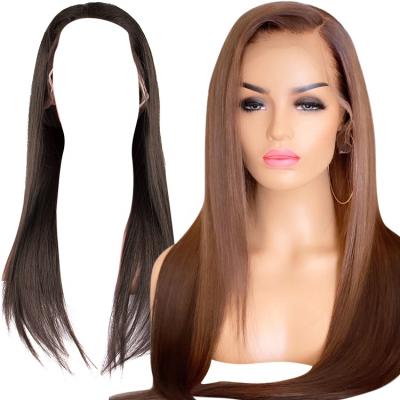 China Original Brazilian Hair 10inch -26 Inch Straight Indian Virgin Remy Human Hair Extension Lace Front Wig 100% Best Selling CLJHair Company for sale