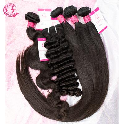 China Wholesale Raw Indian Straight Hair Vendors Silky Pieces 3 Bundles 30 Inch Straight With Closure for sale