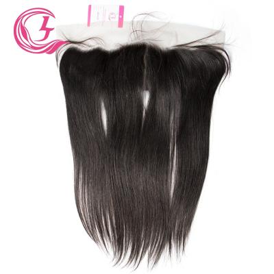 China Can be complexion & ironed & & Straight Frontal Natural Black Color 130 Density Bleached Raw Hair 13X4 On Middle High Market Hot Sale for sale