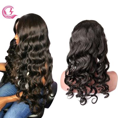 China Vietnamese Raw Loose Wave Human Hair All Product Cuticle Lined Big Curly Loose Curls Single Dealer Black Friday Lace Front Wig Deals for sale