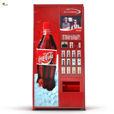 China Schools Logo Water Vending Machines Cash Soda Vending Machine Single Sample for sale