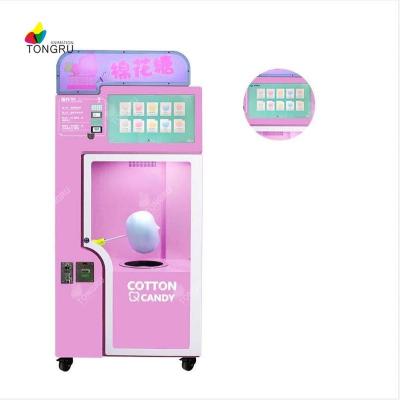 China SDK excited and appreciate commercial cotton candy vending machine marshmallow floss maker vending machine for sale for sale