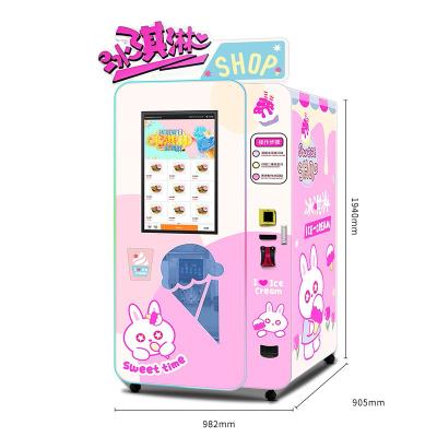 China SDK Soft Ice Cream Cone Vending Machine for sale