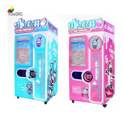 China SDK frozen food vending machine for ice cream and yogurt soft ice cream dispenser maker for sale