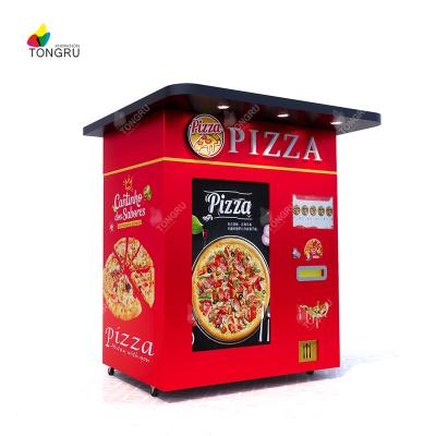 China Unique SDK pizza atmosphere food store business in university Germany Korea Paris pizza vendo machine with rain roof for sale