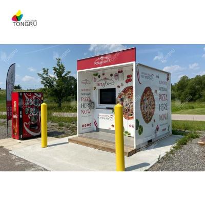 China Customized SDK remote operated pizza forno vending machine happy pizza vending machine with online control and control system for sale