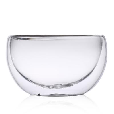 China Art Decor Creative Household Transparent Fruit Salad Bowl Yogurt Ice Cream Bowl Dessert Bowl for sale