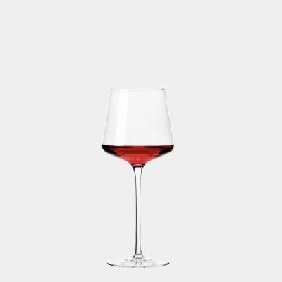 China Handmade Crystal Glasses Home Use Set Art Decor Wine Glass Nordic Style Square Burgundy Glass Bottom Tumbler for sale