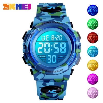 China SKMEI 1548 Waterproof Kids Watches Fashion Colorful Display Watches Digital Waterproof Boys Alarm Watch for sale