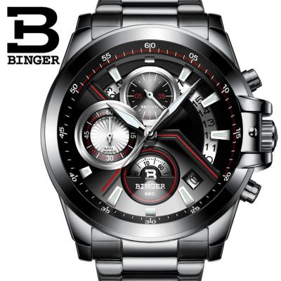 China BINGER 1189 date BINGER 1189 luxury automatic military automatic binger men's mechanical watch class luminous waterproof men watches for sale