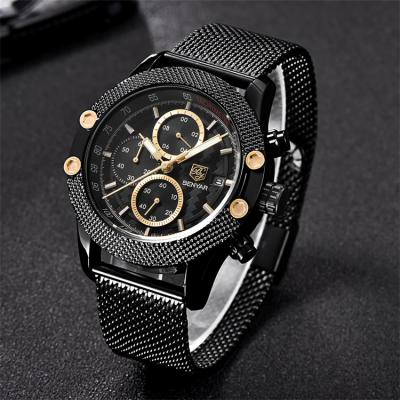 China Automatic date BENYAR BY 5109 watch trade benyar fashion chronograph brand quartz waterproof luxury watch 2021 for sale