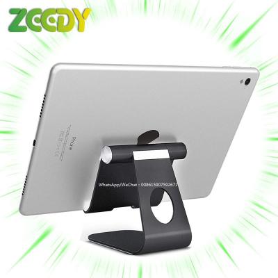 China With Soft Rubber Protect Laptop Factory 180 Degree Rotating Flexible Lazy Desktop Aluminum Stand Holder Mount Tablet for Ipad, Phone for sale