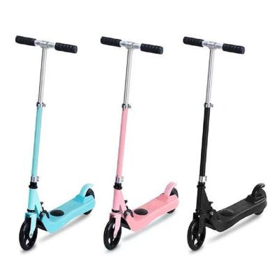 China Unisex Children Electric Scooter Folding Two Wheels Light Can Load Scooter 5 To 14 Year Old Boy And Girl Folding Toy for sale