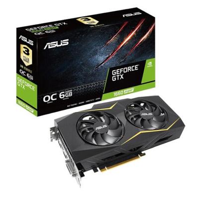 China ASUS Graphics Card GTX 1660S Desktop Game GTX 1660 SUPER OC 6GB GDDR6 for ASUS for sale