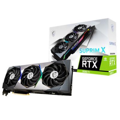 China GDDR6X MSI GeForce RTX 3080 Ti SUPRIM X Graphics 12G 19000MHz 384bit Graphics Card Desktop Video Card for sale