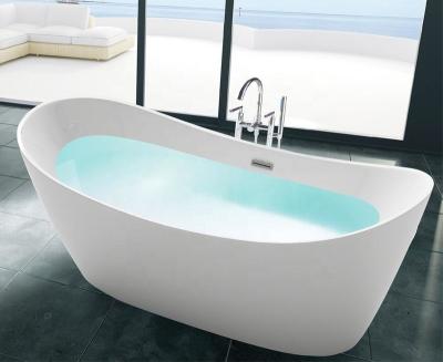 China Amazon's Best-Selling Acrylic Freestanding Bathtub White en venta