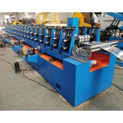 China Building Material Stores 0-30 Meters / Min Servo After Cutting C Purlin Roll Forming Machine for sale