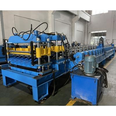 China Garment Shops Zinc Step Tile Press Automatic Roof Forming Equipment Glazed Steel Roof Tile Roll Forming Machine for sale