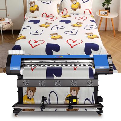 China Garment Shops USA 2022 Brand New Width XP600 Indoor Printer High Quality Roll To Roll Textile Printer 1.6m Printer for sale