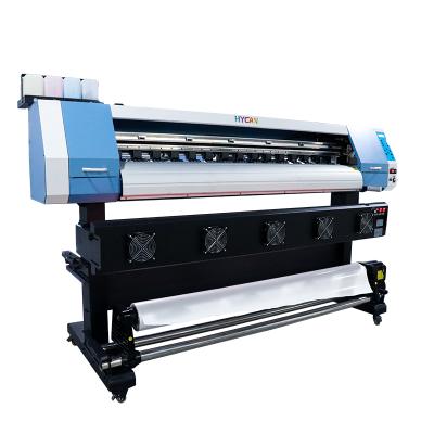 China Garment shops 2022 use hot sale eco solvent printer Single&double leader cable banner printer (dx5/xp600/I3200)) for sale