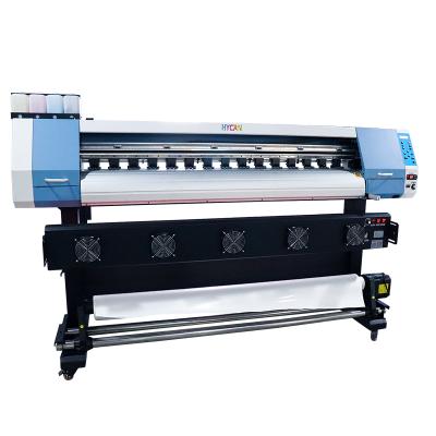 China Garment Shops 1.6m 160cm Factory Agent Best Price High Speed ​​Printer For Epson Print Head 6Ft Copy On PP Inkjet Sticker Digital Printer for sale