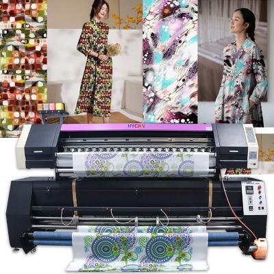 China Garment Stores 1.8m Roll To Roll Fabric Printer With Double Printhead WF5113 Direct Speed ​​Textile Printer for sale