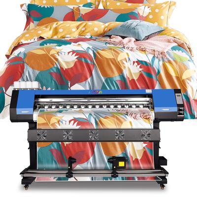 China Garment Shops 1.6m Digital Roll To Roll Printer With Epson I3200 Printhead High Speed ​​Sublimation Inkjet Printer for sale