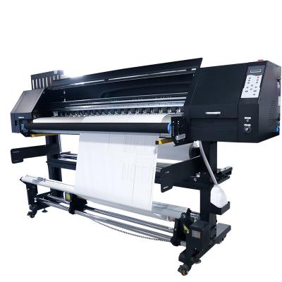 China Garment Shops Digital Printing Machine 8Head I3200 High Speed ​​Industrial Printhead Sublimation Printing Machine for sale