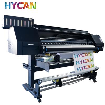 China Garment Shops 1.9m Digital Sublimation Printer Garment Fabric Printer With Epson I3200 High Speed ​​Printhead for sale