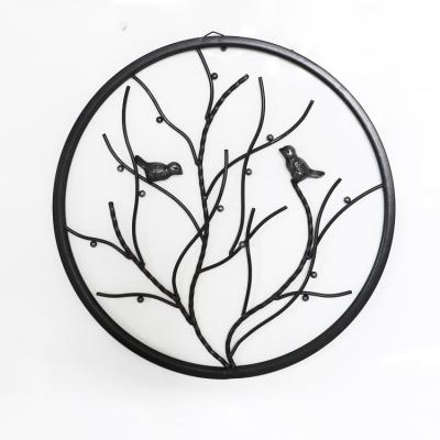 China Modern Perfect Quality Metal Tree Bird Wall Decor Home Decor Wall Art for sale