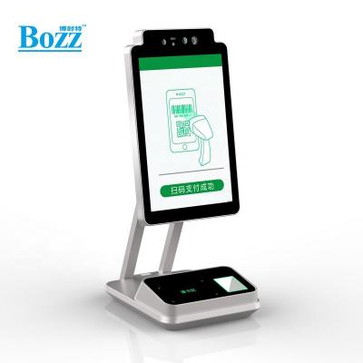 China Metal Bozz Payment Q05 Desktop Device NEW With Camera IC Card Reader Barcode Scanner for sale