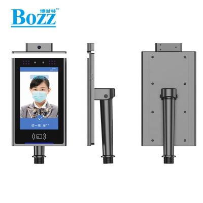 China Waterproof / Bozz Waterproof 8 Inch Access Recognition Facial Assistance Smart Biometric Face Recognition Device Control For Hotel for sale