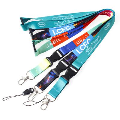 China Healthcare Institute China Factory Polyester Lanyard With Custom Logo Printing Low MOQ for sale