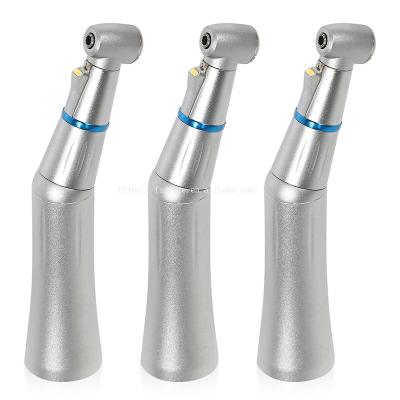 China LED E-Generator Classic Dental Push Button Type 1:1 Fiber Optic Vs Angle Internal Water Spray Low Speed ​​Handpiece for sale