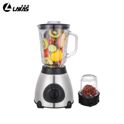 China 2IN1 Safety System Factory Stainless Steel Mixer 2inl Shaker Bottle Professional Blender Large Capacity Food Grinder for sale