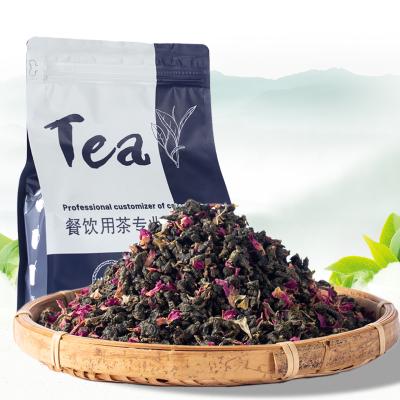 China Loose Tea DLF01 China Flavored Loose Leaf Flower Organic Pink Tea Rose Oolong Tea for sale