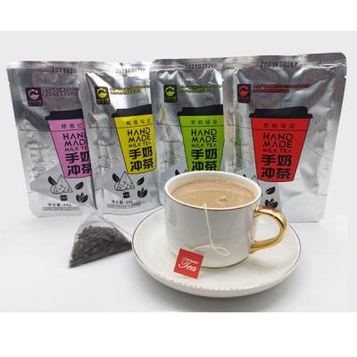 China Instant Drinking Chime Milk Instant Tea Powder Four Flavors Hand Make Bubble Tea Ingredients for sale